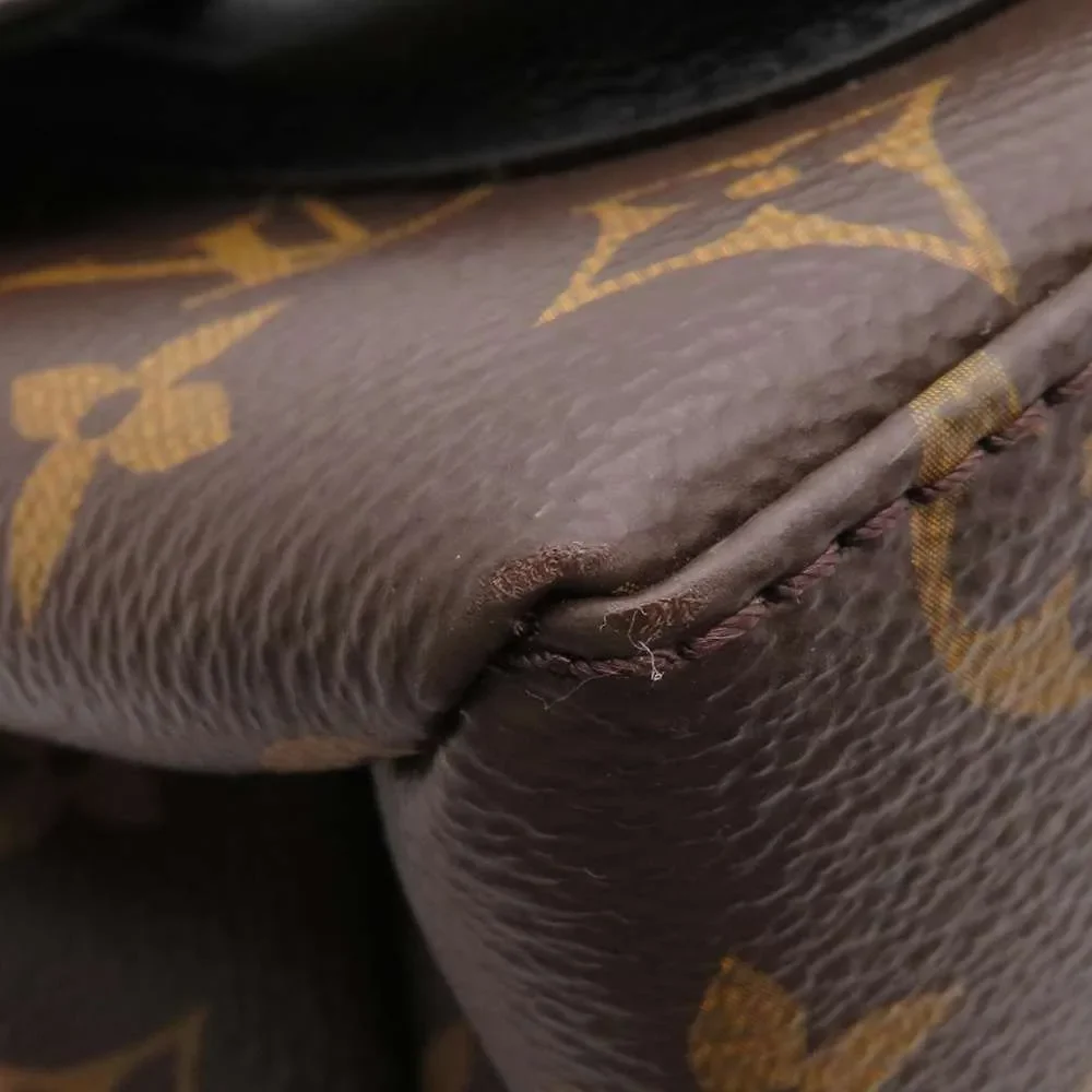 Louis Vuitton Shoulder Bag Monogram Marignan Black